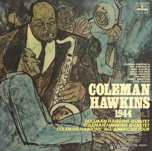 HAWKINS, COLEMAN coleman hawkins 1944 vol,1 BT-5254(M)