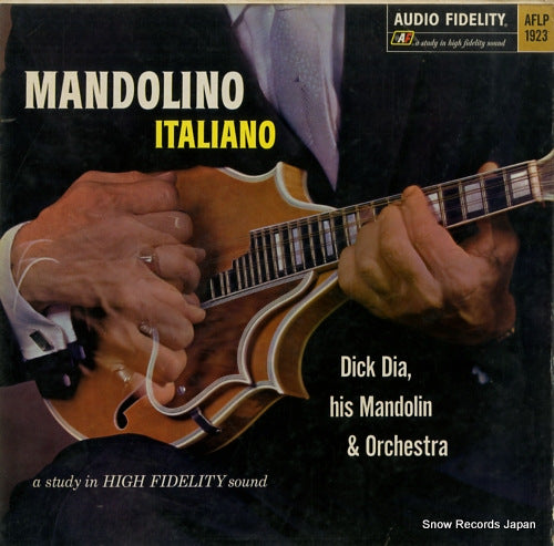 DIA, DICK, AND HIS MANDOLIN ORCHESTRA mandolino italiano AFLP1923
