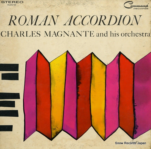 MAGNANTE, CHARLES roman accordion RS852SD