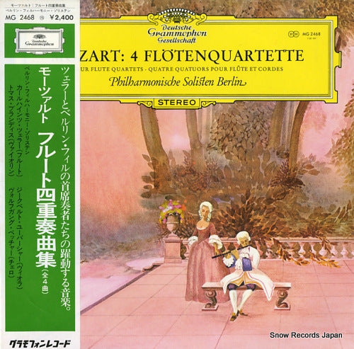 PHILHARMONISCHE SOLISTEN BERLIN mozart; 4 flotenquartette MG2468