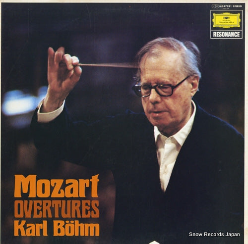 BOHM, KARL mozart; overtures MGX7021