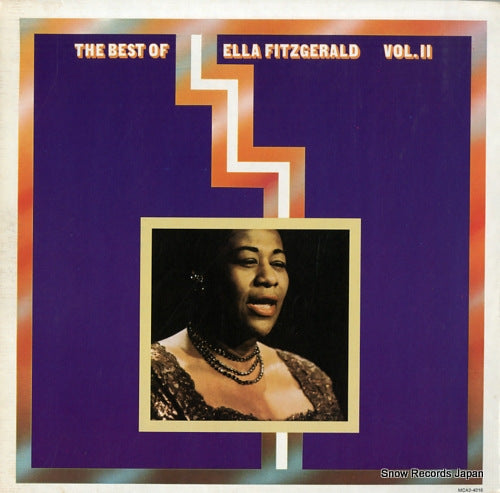FITZGERALD, ELLA the best of ella fitzgerald vol. ii MCA2-4016