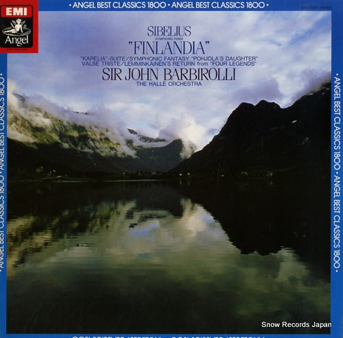 BARBIROLLI, JOHN sibelius; symphonic poem "finlandia" EAC-55091