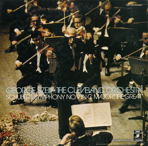 SZELL, GEORGE schubert; symphony no.9 in c major, "the great" EAA-137