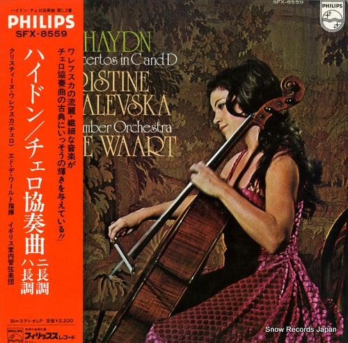 WAART, EDO DE haydn; cello concertos in d & c SFX-8559