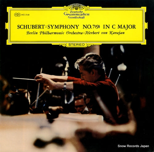 KARAJAN, HERBERT VON schubert; symphony no.7(9) in c major MG2140