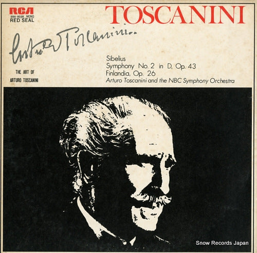 TOSCANINI, ARTURO sibelius; symphony no.2 in d op.43 SRA-8038