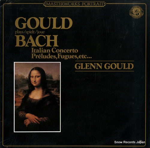 GOULD, GLENN bach; italian concerto, prelude, fugues CBS60253
