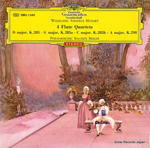 PHILHARMONIC SOLOISTS BERLIN mozart; 4 flute quartets SMG-1349