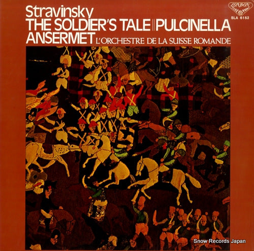 ANSERMET, ERNEST stravinsky; the soldier's tale / pulcinella SLA6152