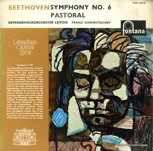 KONWITSCHNY, FRANZ beethoven; symphony no.6 pastral FON-5505
