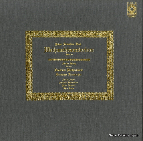 FLAMIG, MARTIN bach; weihnachtsoratorium bwv248 ET-3058-60