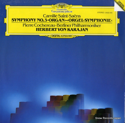 KARAJAN, HERBERT VON saint-saens; symphony no.3 "orgel-symphonie" 2532045