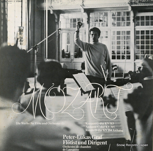 GRAF, PETER-LUKAS mozart; die werke fur flote und orchestra ML8001/2