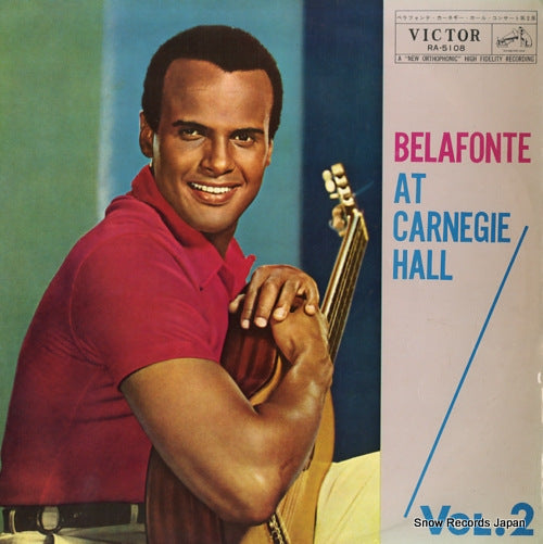 BELAFONTE, HARRY belafonte at carnegie hall vol. ii RA-5108