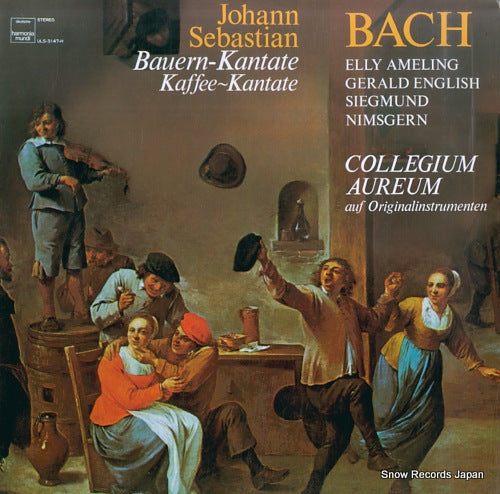 COLLEGIUM AUREUM bach; bauern-kantate / kaffe~kantate ULS-3147-H