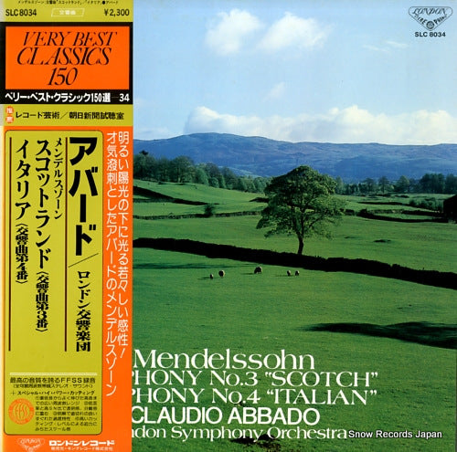 ABBADO, CLAUDIO mendelssohn; symphony no.3 "scotch" SLC8034
