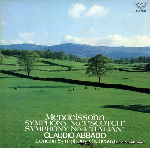 ABBADO, CLAUDIO mendelssohn; symphony no.3 "scotch" SLC8034