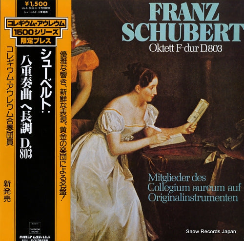 COLLEGIUM AUREUM schubert; oktett f-dur d.803 ULS-3245-H