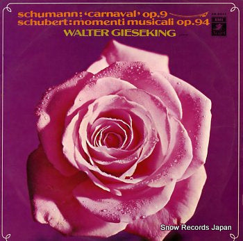 GIESEKING, WALTER schumann; carnaval op.9 AB-8041