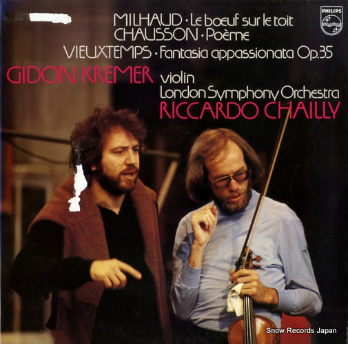 KREMER, GIDON mihaud; le boeuf sur le toit 27PC-27