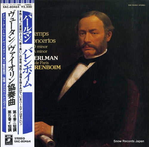 PERLMAN, ITZHAK vieuxtemps; violin concerto no.4 & no.5 EAC-80464