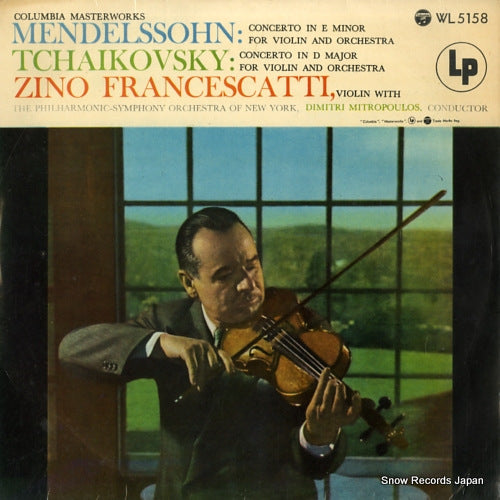 FRANCESCATTI, ZINO mendelssohn / tchaikovsky; violin concerto WL5158