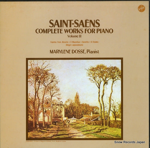 DOSSE, MARYLENE saint- saens; complete works for piano volume ii H-4519V