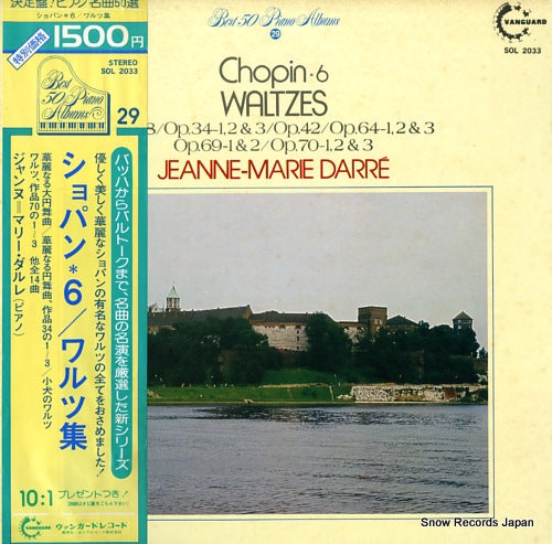 DARRE, JEANNE-MARIE chopin; 6 waltzes SOL2033