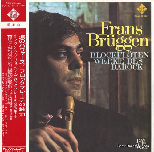 BRUGGEN, FRANS blockfloten werke des barock SLA(T)1037
