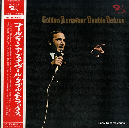 AZNAVOUR, CHARLES golden aznavour double deluxe GW23.24