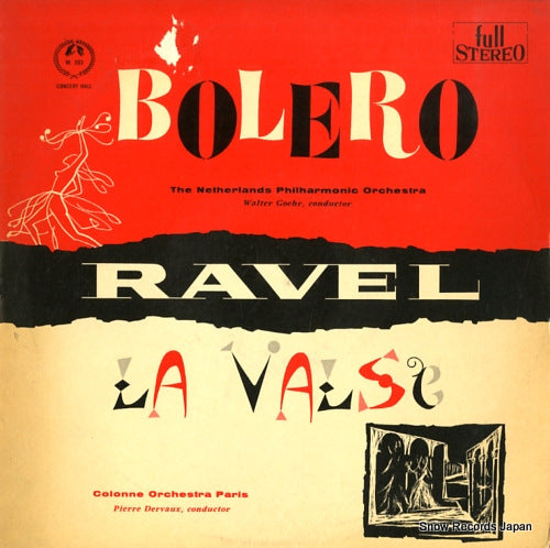 GOEHR, WALTER ravel; bolero / la valse M203