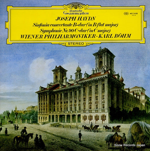 BOHM, KARL haydn; sinfonia concertante b-dur MG2458