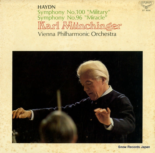 MUNCHINGER, KARL haydn; symphony no.100 in g major "military" GT9024