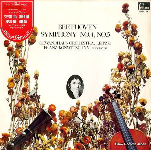 KONWITSCHNY, FRANZ beethoven; symphony no.4, no.5 FG-19