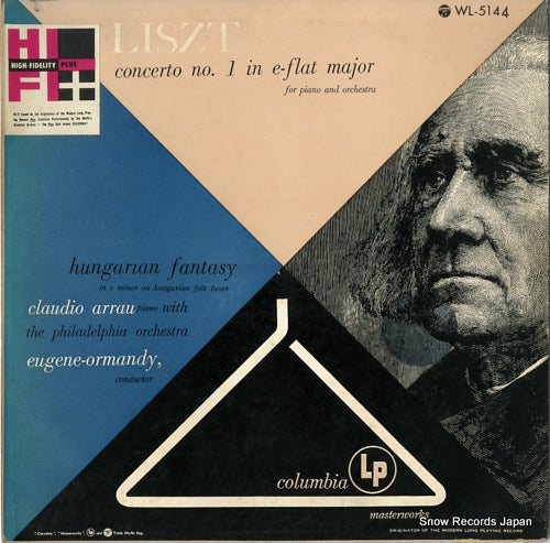 ORMANDY, EUGENE liszt; concerto no.1 in e-flat major WL-5144