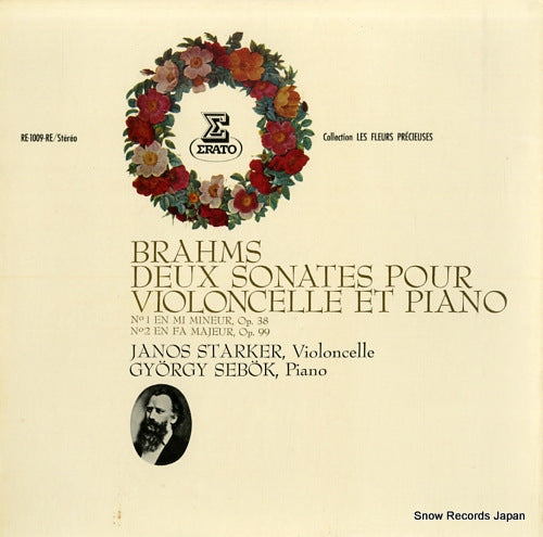 STARKER, JANOS brahms; deux sonates pour violoncelle et piano RE-1009-RE