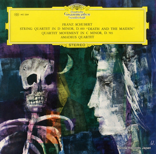 AMADEUS QUARTET schubert; string quartet in d minor "death and the maiden" MG2209