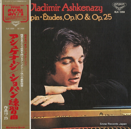 ASHKENAZY, VLADIMIR chopin; etudes, op.10 & op.25 SLA1059