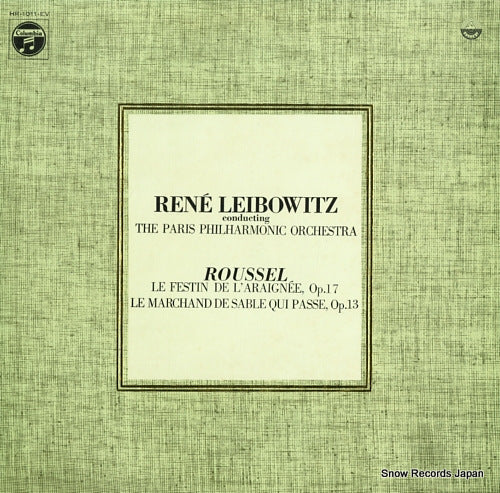 LEIBOWITZ, RENE roussel; le festin de l'araignee, op.17 HR-1011-EV
