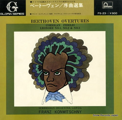 KONWITSCHNY, FRANZ beethoven; overtures FG-23