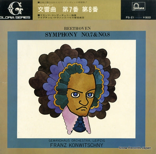 KONWITSCHNY, FRANZ beethoven; symphony no.7 & no.8 FG-21
