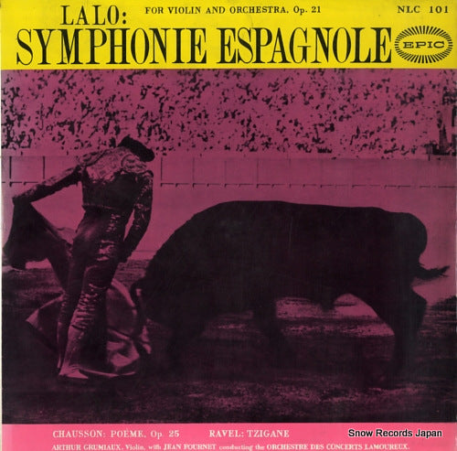 GRUMIAUX, ARTHUR lalo; symphonie espagnole NLC101