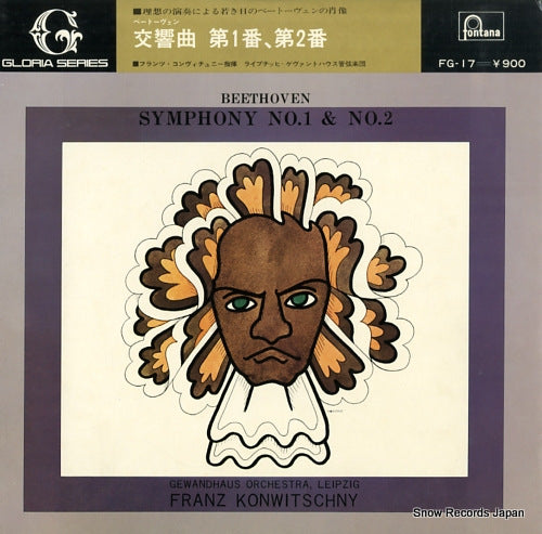 KONWITSCHNY, FRANZ beethoven; symphony no.1 & no.2 FG-17