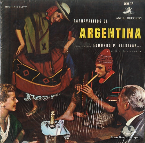ZALDIVAR, EDMUNDO P. carnavalitos de argentina MW17