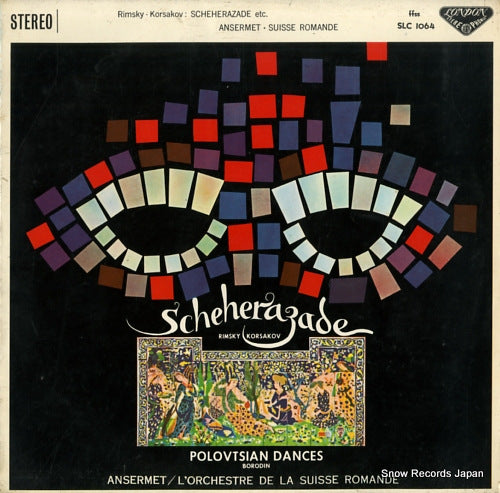ANSERMET, ERNEST rimsky-korsakov; scheherazade -symphonic suite, op.35 SLC1064