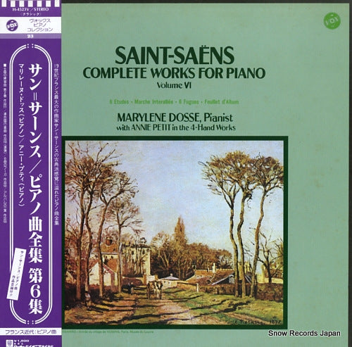 DOSSE, MARYLENE saint-saens; complete works for piano volume vi H-4523V