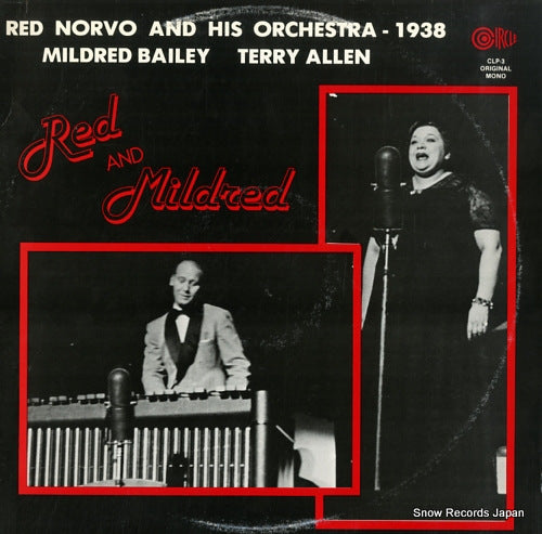 NORVO, RED red norvo and his orchestra - 1938 CLP-3