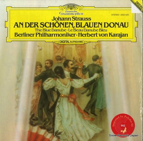 KARAJAN, HERBERT VON strauss; an der schonen, blauen donau 2532025