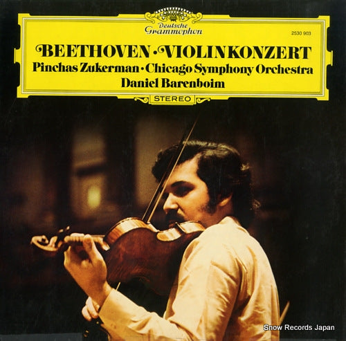 BARENBOIM, DANIEL beethoven; violin concerto 2530903